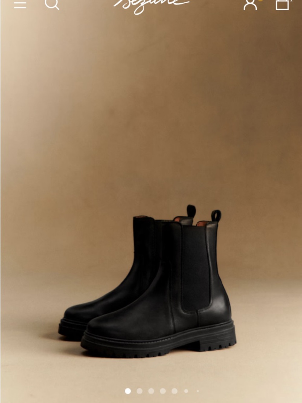 Sezane Lena Low Boots - Picture 5 of 13
